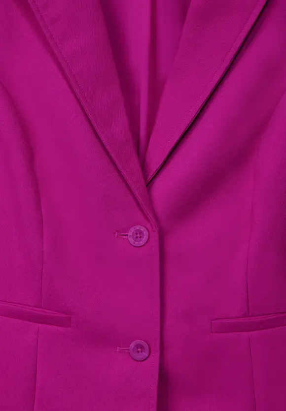 Twill Blazer - bright cozy pink