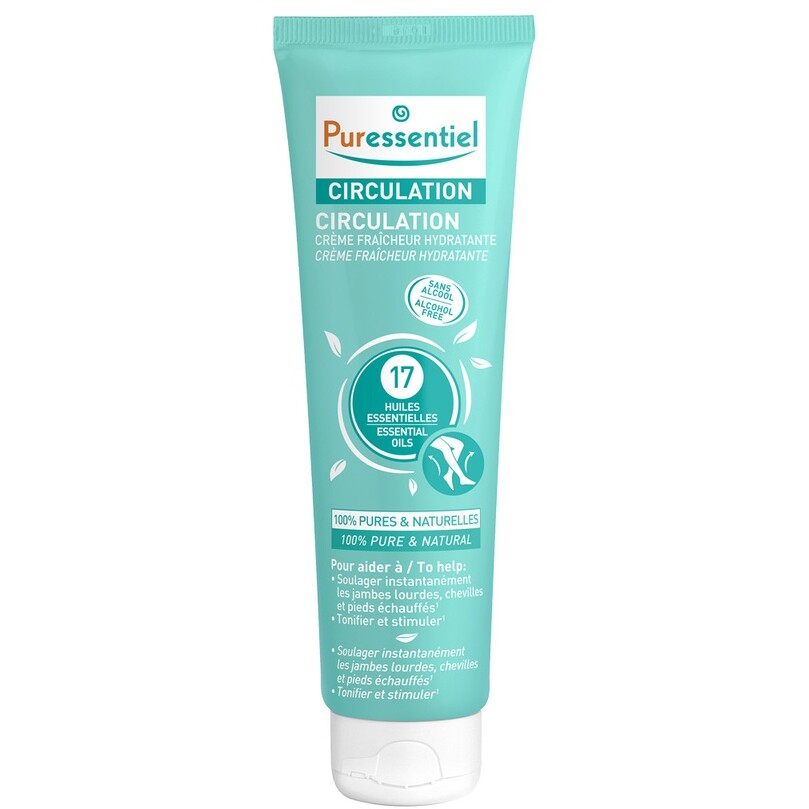 Crème tonifiante spécial circulation - 17 huiles essentielles - 100 ml