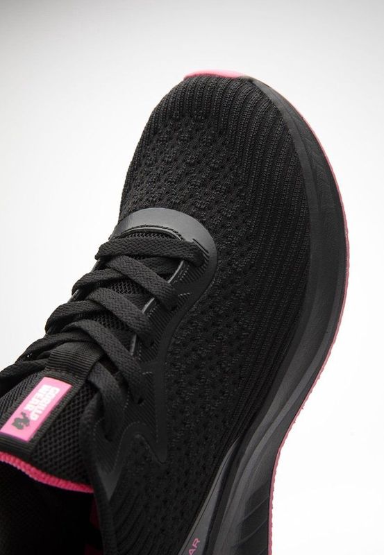 Gorilla Wear - Milton - Trainingsschoenen - Zwart/Fuchsia - Lichtgewicht - Verstevigde Hiel