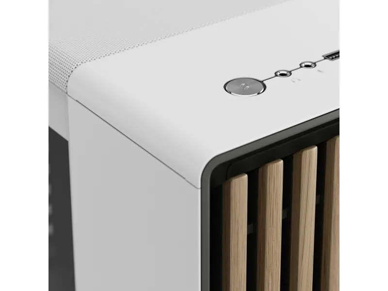 Fractal Design North XL - Tower - udvidet ATX - sidepanel med vindue (hærdet glas) - ingen strømforsyning (ATX) - charcoal black - USB/Audio/Mic