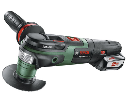 Bosch AdvancedMulti 18 accu multitool inclusief 1 accu en lader + accessoires