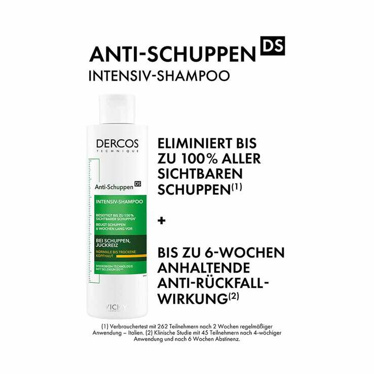 Vichy Dercos Anti-Schuppen Shampoo trockene Kopfhaut , 500 ml