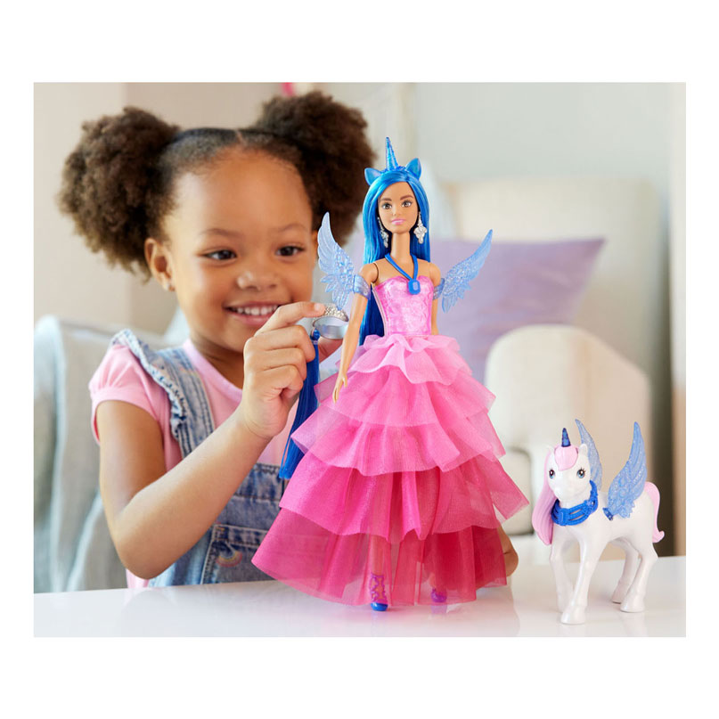 Barbie A Touch of Magic Modepop Gevleugelde Eenhoorn