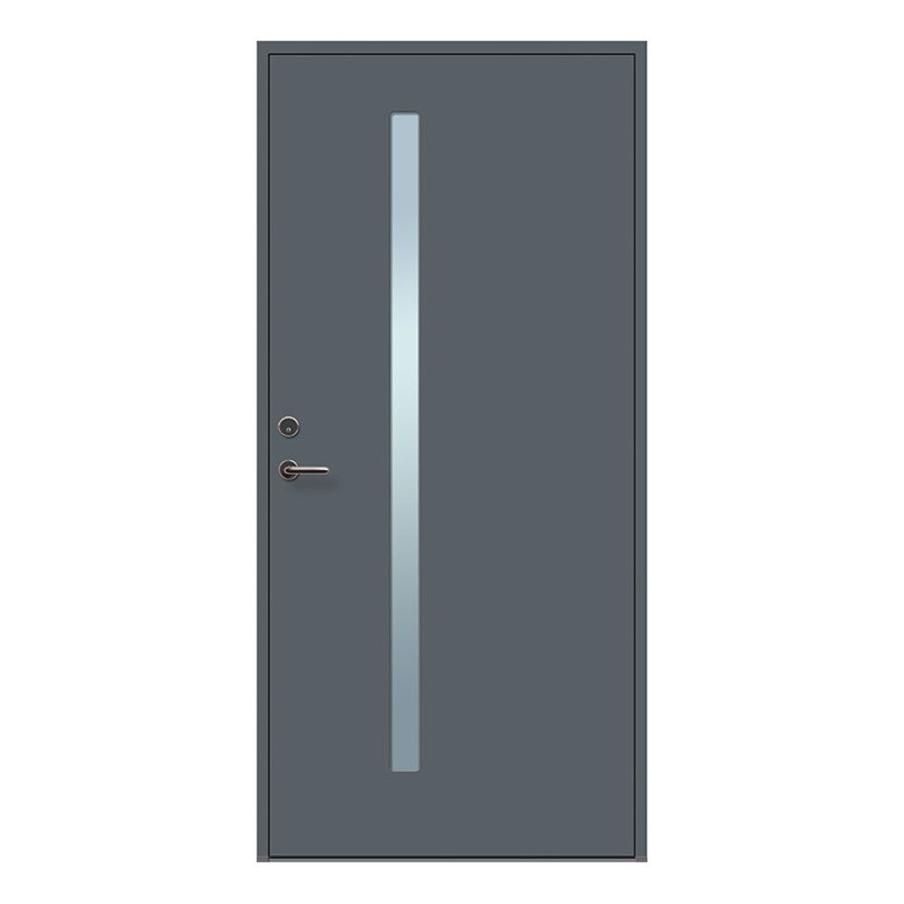 YTTERDØR SOLID ELEMENTS FUNKIS 9X20 VENSTRE M1 ANTRASITT