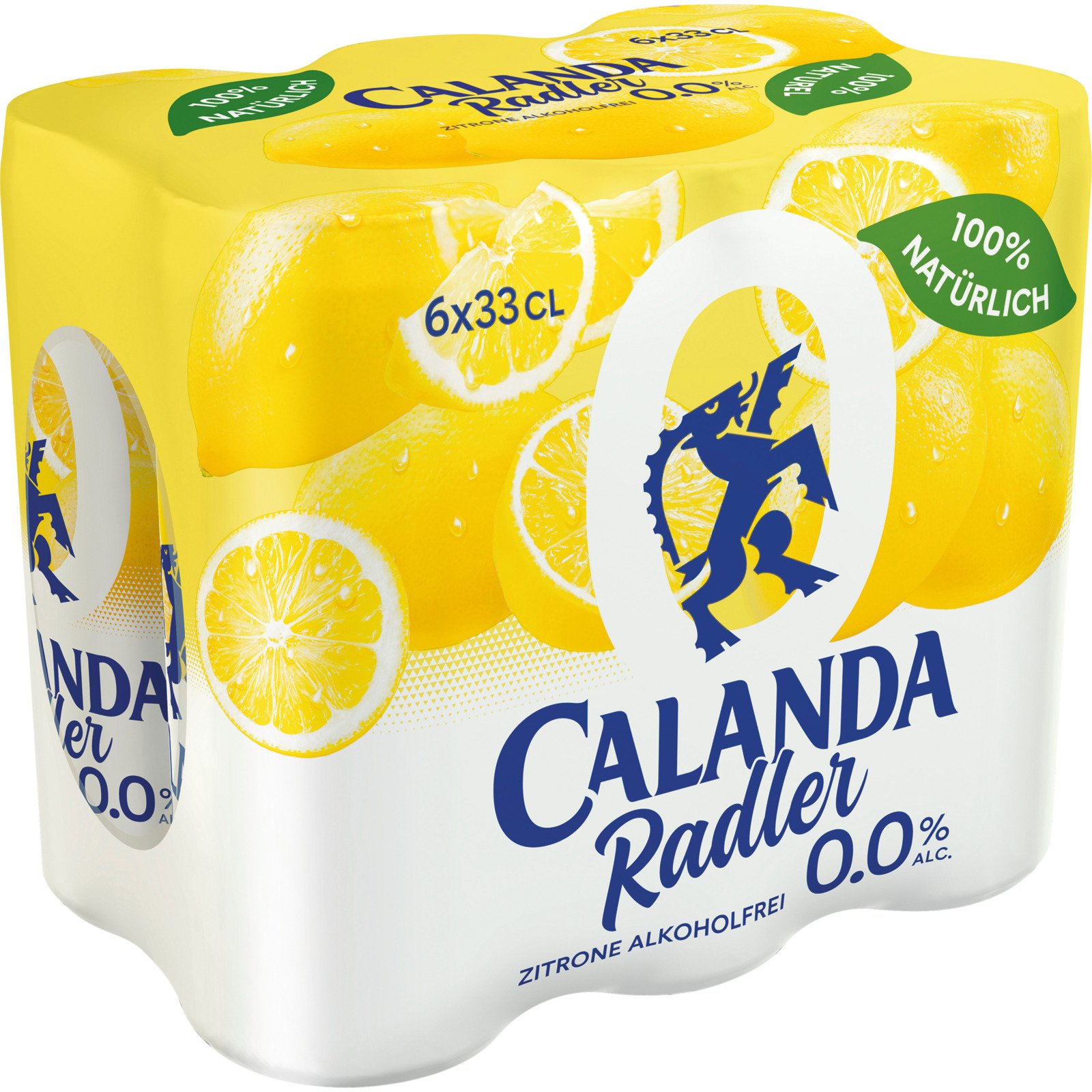 Calanda Radler 0.0% Zitrone 6 x 33 cl
