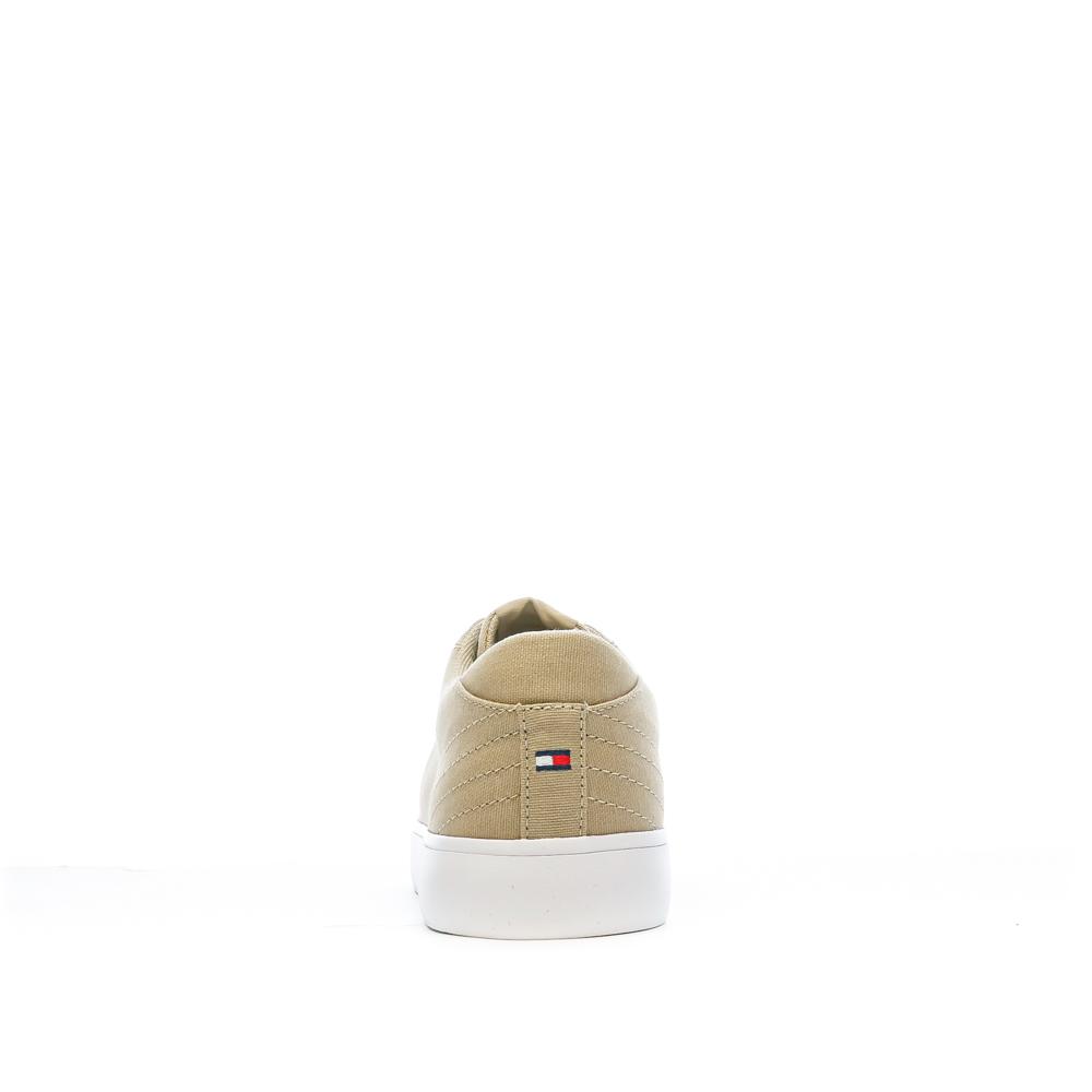 Tommy Hilfiger Baskets Beige Homme Tommy Hilfiger Low Canva