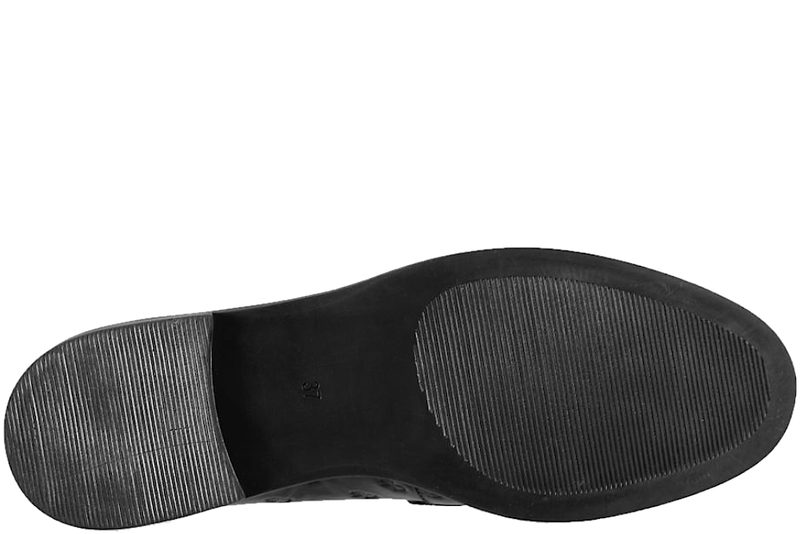 COPENHAGEN SHOES HISTORY WIBES PLAIN BLACK LOAFER