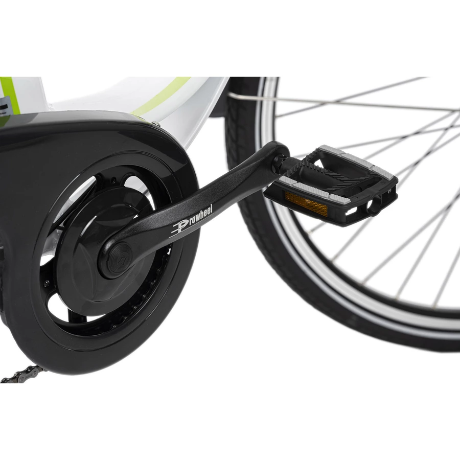 Adore Pedelec E-Bike Cityfahrrad 28'' Adore Versailles weiß-grün weiß