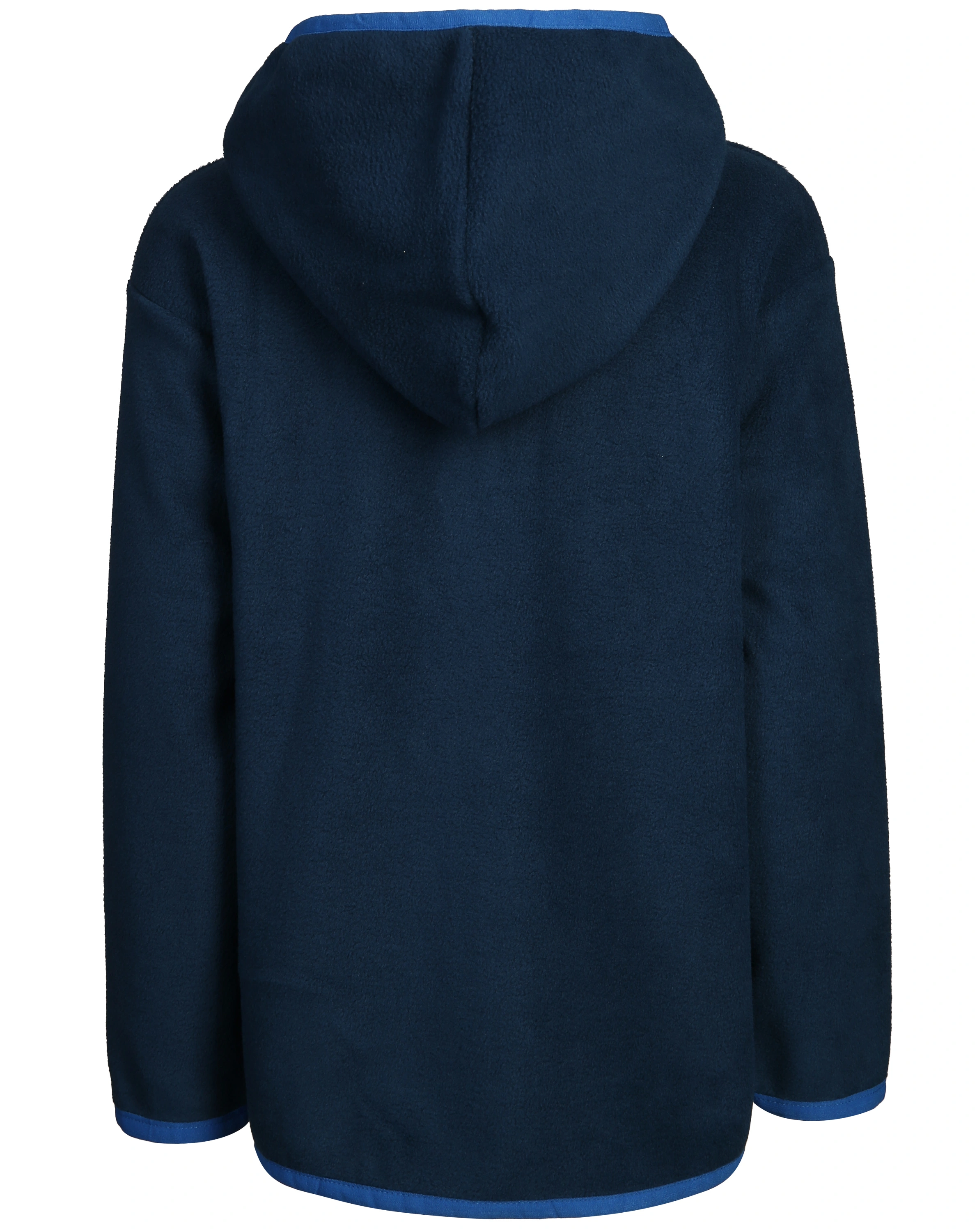 Fleece-Jacke STERNCHEN mit Kapuze in dunkelblau