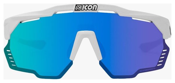 Lunettes Scicon Aeroshade Kunken Noir Brillant / Bleu Miroir