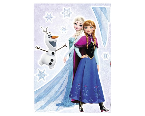 Muursticker Disney Frozen De Sneeuwkoningin Zusjes 50x70 cm