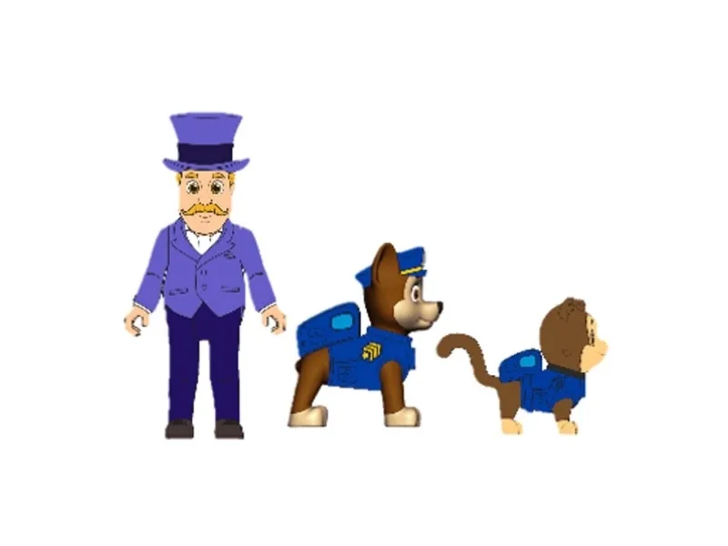 Paw Patrol Hero Pup - Humdinger & Chase