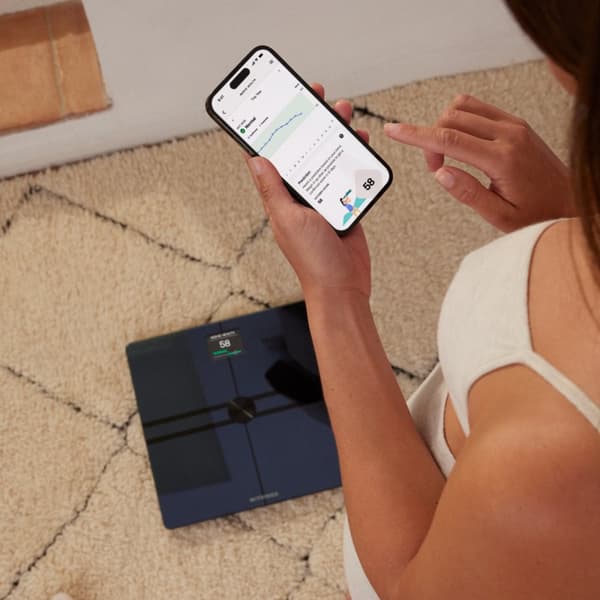 Withings Body Comp Black kroppsanalysevekt med wifi-tilkobling