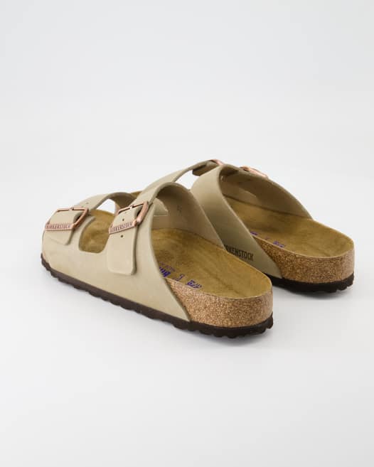 Birkenstock Arizona Pantoletten in Beige