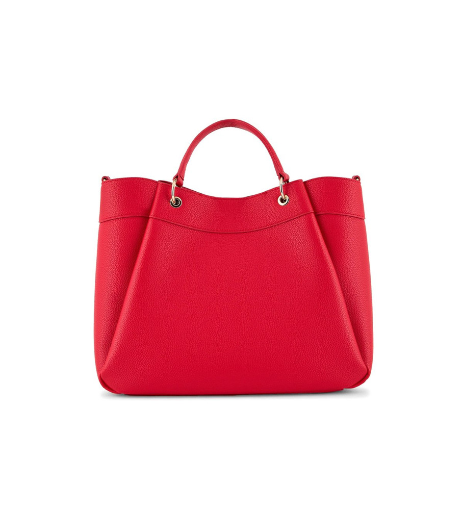 Sacola de compras vermelha da Armani Exchange