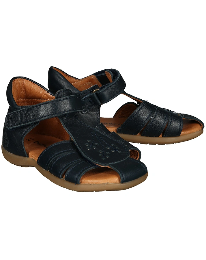 Lauflern-Sandalen CAROL II mit Lochmuster in navy