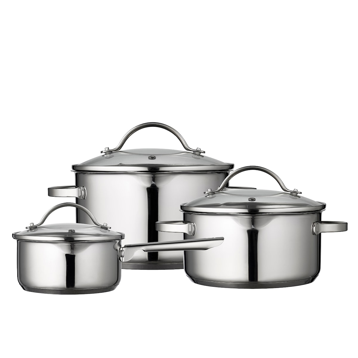 Funktion Endurance Cookware set w lid 6 pcs