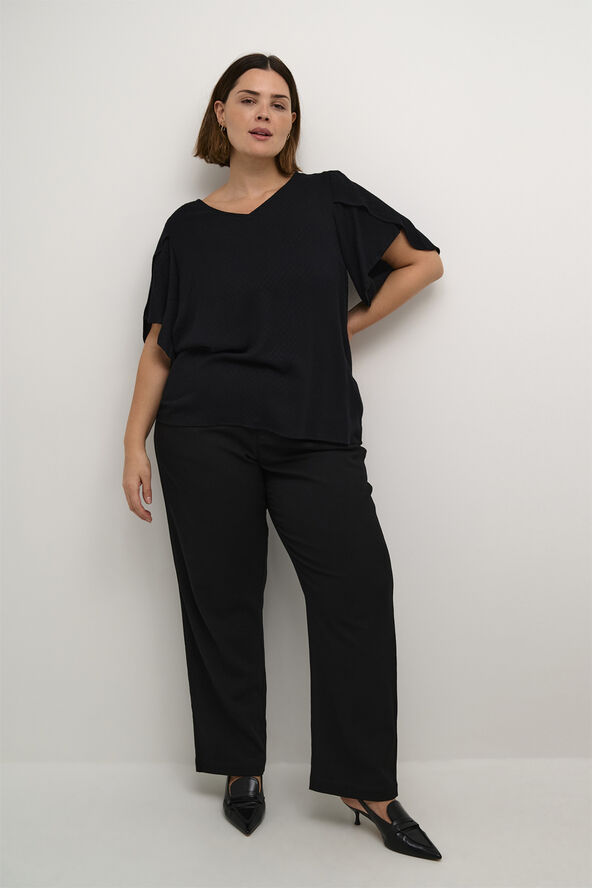 Kaffe Curve KCmirana Blouse Black deep