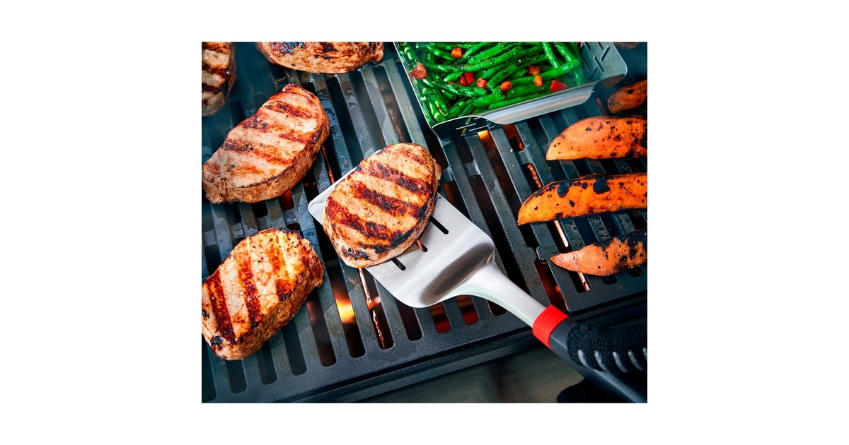 WeberBarbecuespatel  (Roestvrij staal/zwart)