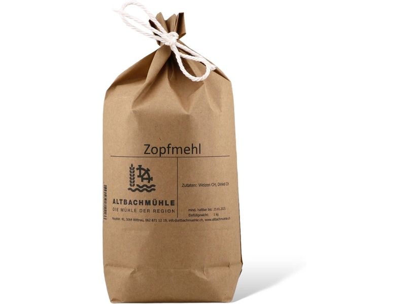 Altbachmühle Zopfmehl 1 kg Mehl für Zopf