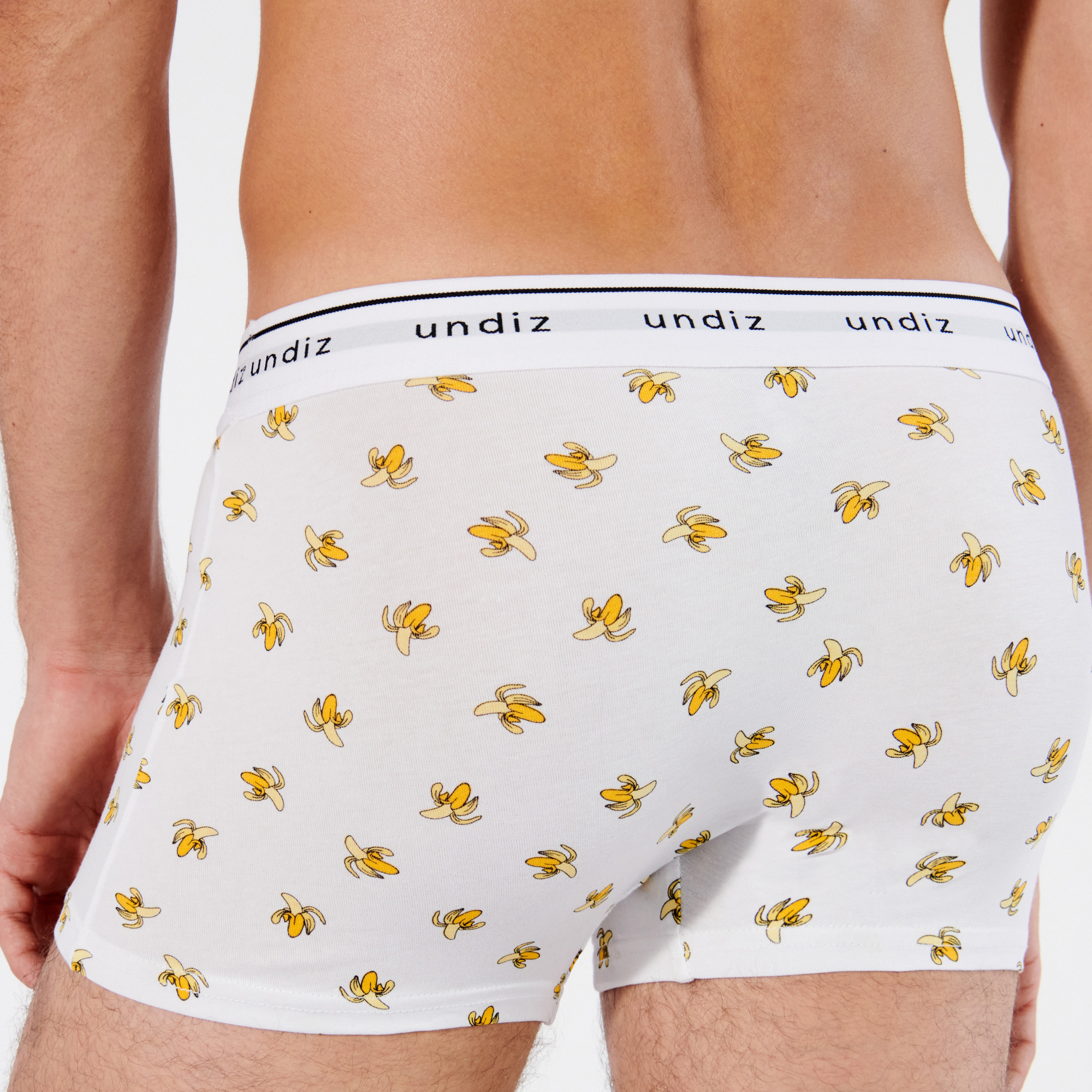 Boxer en coton à motifs bananes