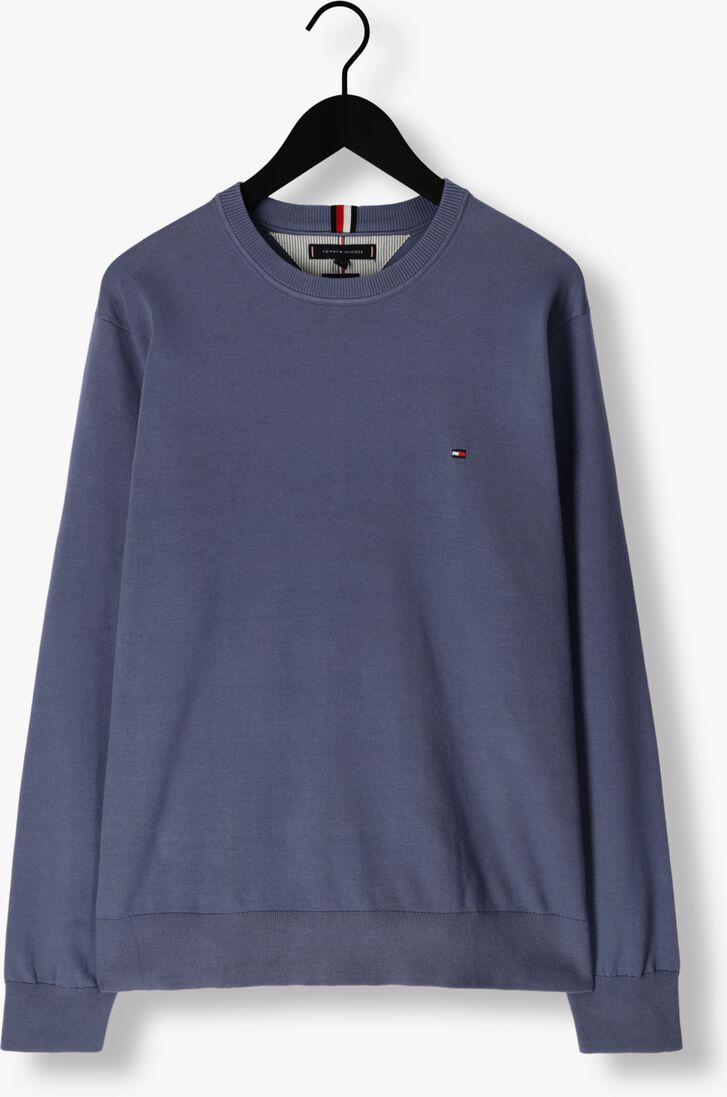 TOMMY HILFIGER paarse tommy hilfiger sweater 1985 crew neck sweater