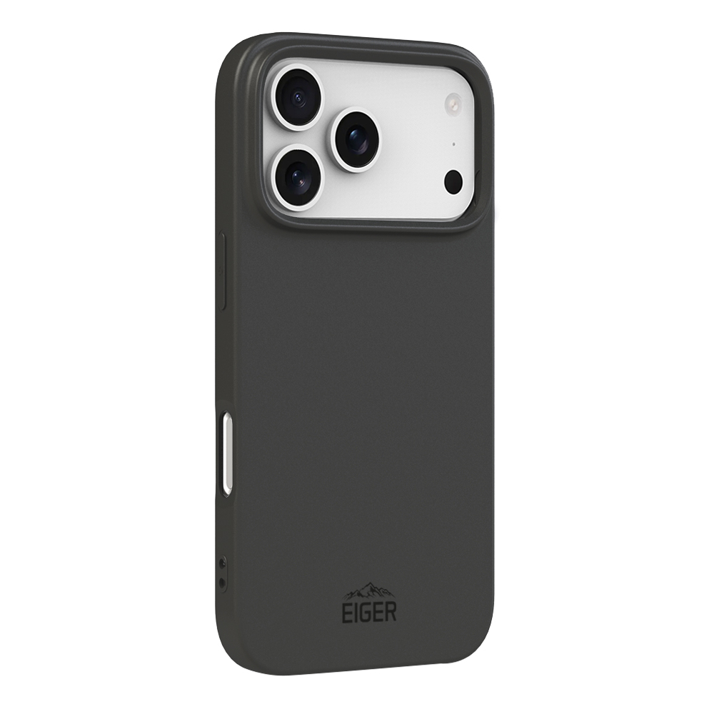 iPhone 17 Pro Max Grip Case Gummi Schutzhülle (EGCA00891) - Schwarz
