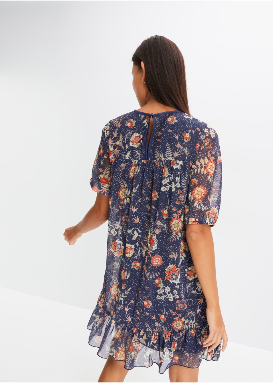 Robe à manches ballon
