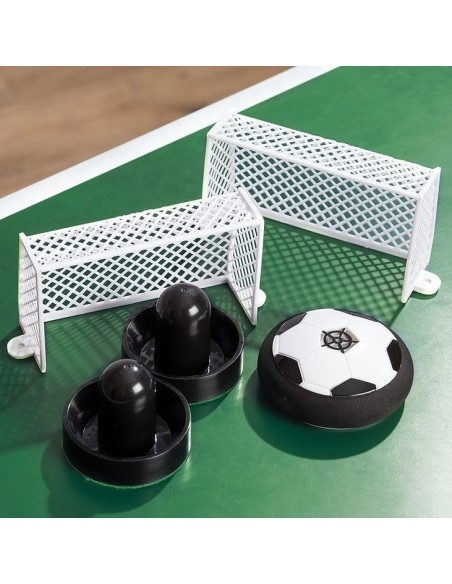 Satzuma Satzuma Table Top Air Football – Compact Tafelvoetbal met Luchtkussen