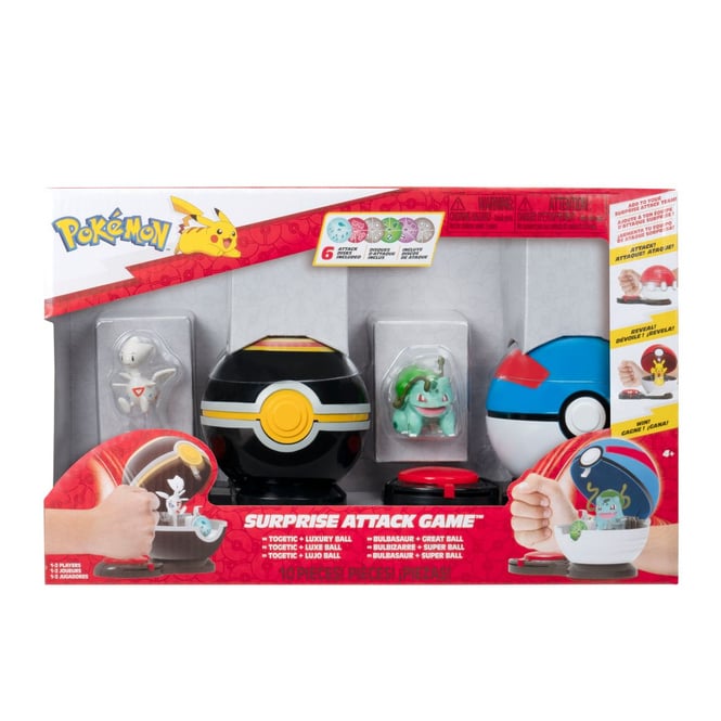 Pokémon - Surprise  Attack Game - Togetic und Bisasam