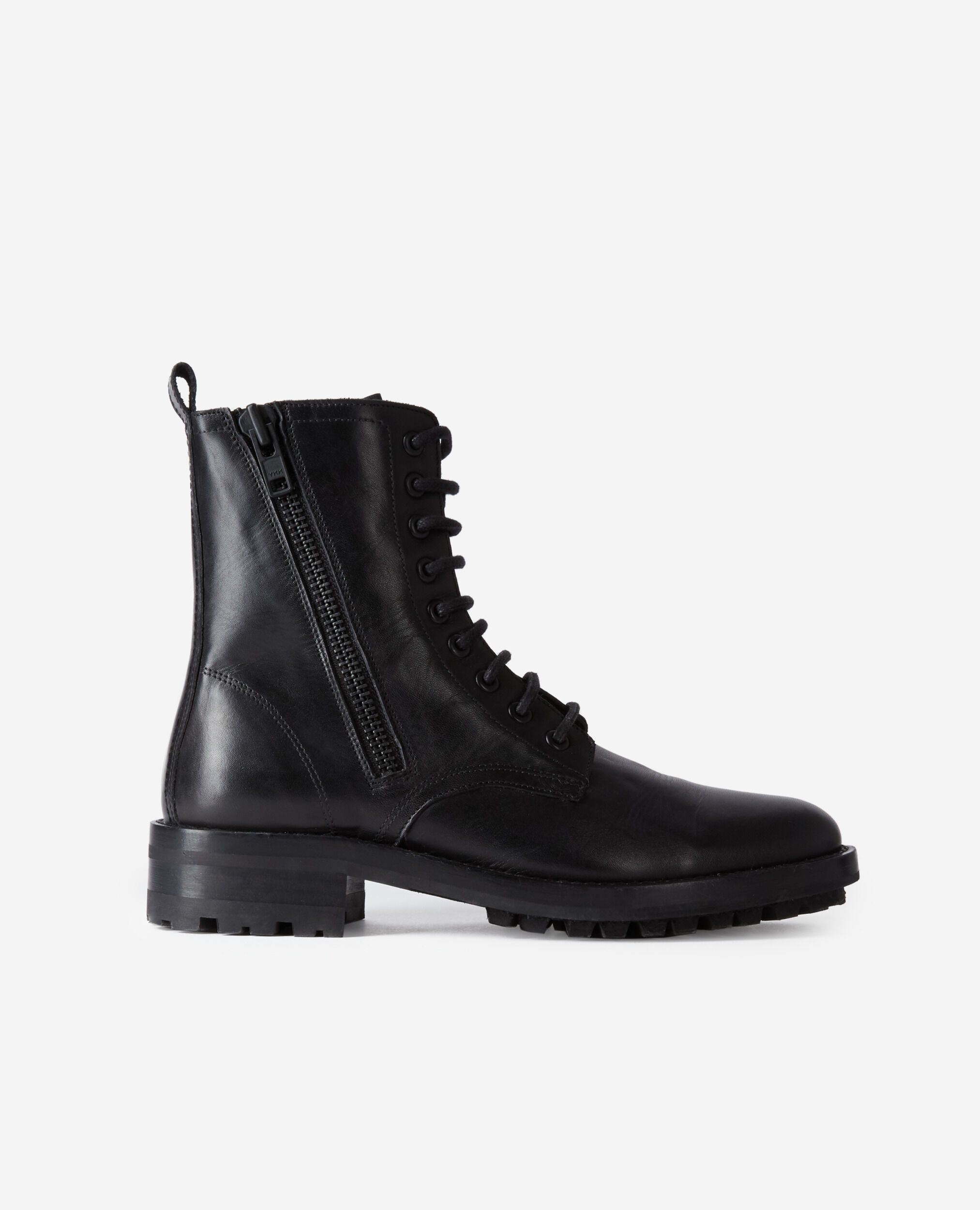 Boots en cuir noires