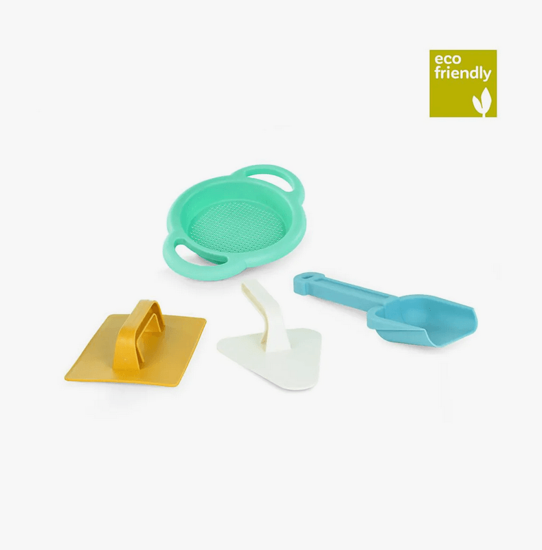Miniland Sandleker, Sandkonstruksjonsett i Resirkulert Plast