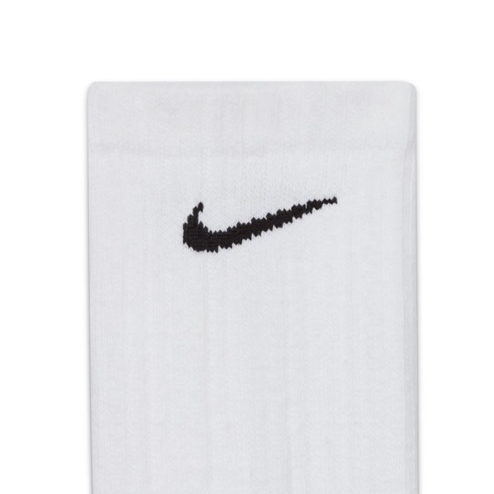 Nike Unisex Strømper Everyday Cushioned Crew Socks 3-Pack Sort
