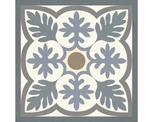 Porseleinen wand- en vloertegel Heritage tacogrijs in 76 verschillende designs 16,5 x 16,5 cm