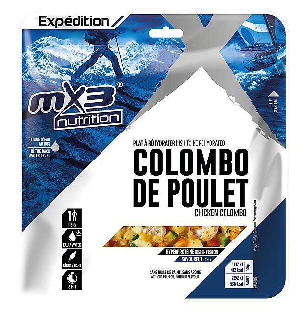 MX3 NUTRITION - COLOMBO DE POULET