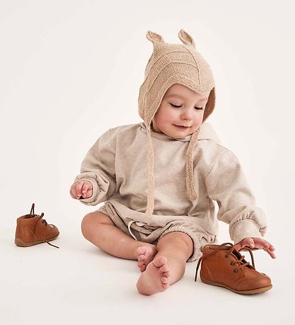 Bisgaard Begyndersko - Luca Lace - Cognac m. Snøreb?nd