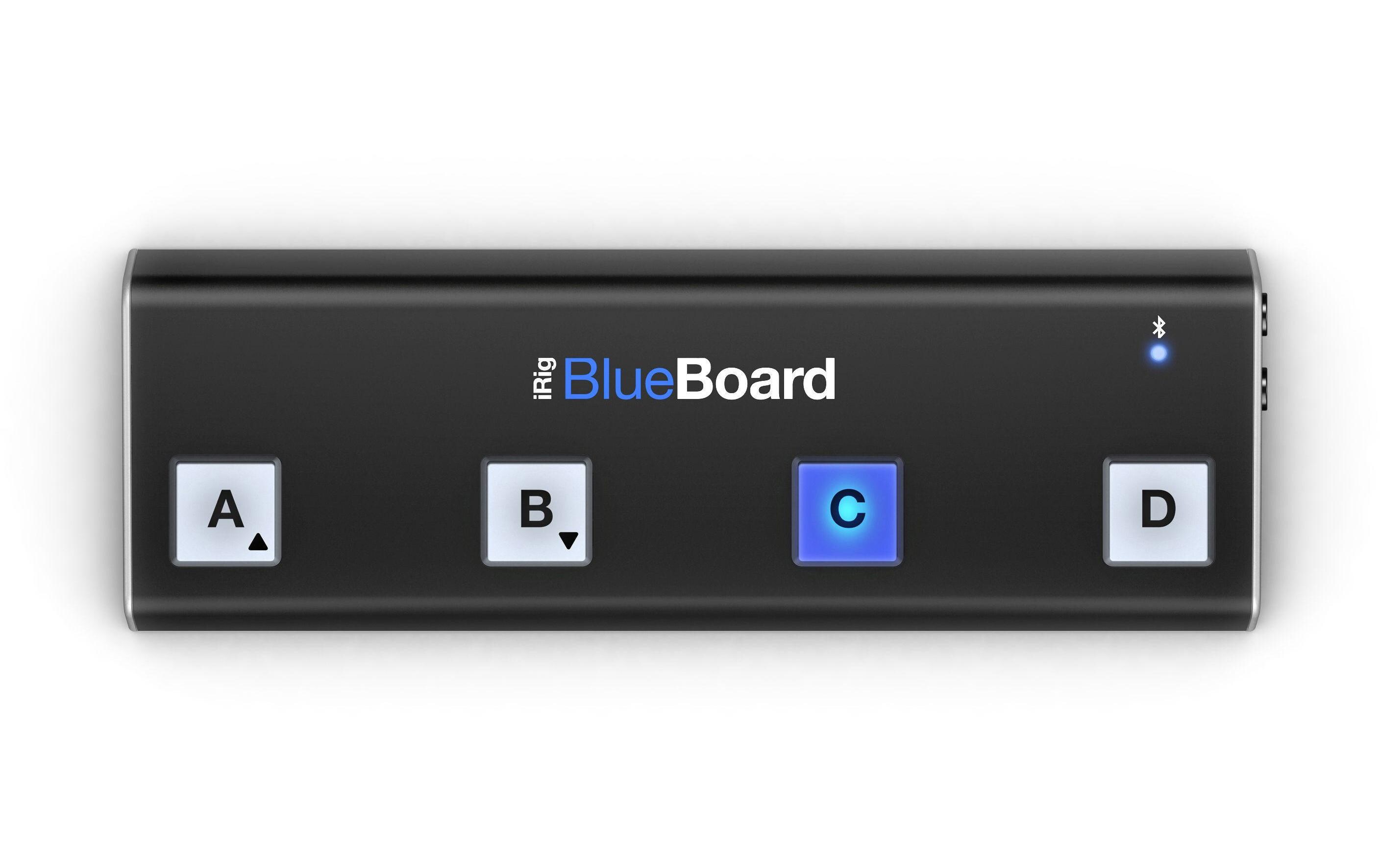 Fusscontroller iRig BlueboardKabelloser MIDI-Fussschalter