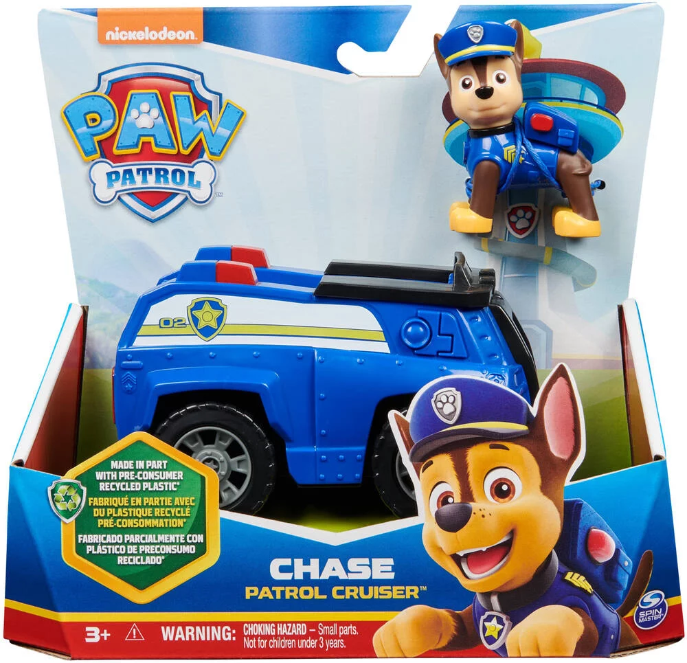 PAT'PATROUILLE - VEHICULE ET FIGURINE CHASE