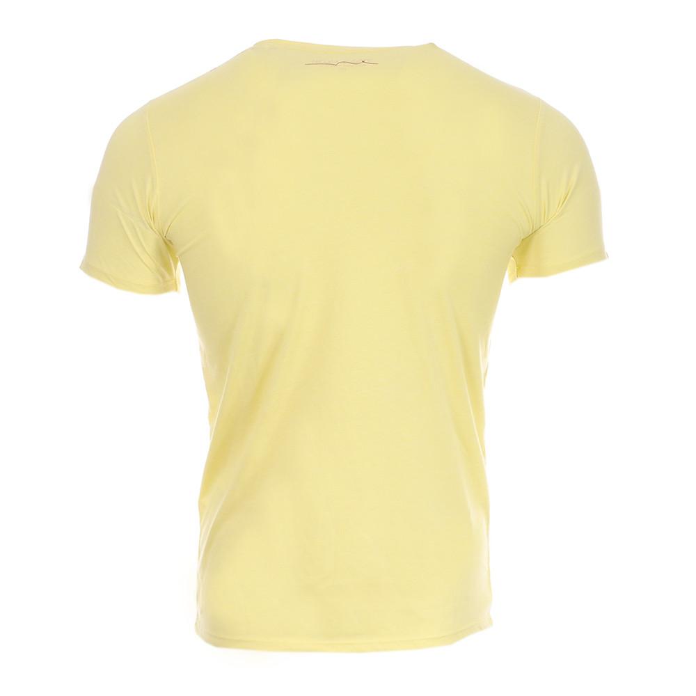Teddy Smith T-shirt Jaune Homme Teddy Smith Ticlass Basic