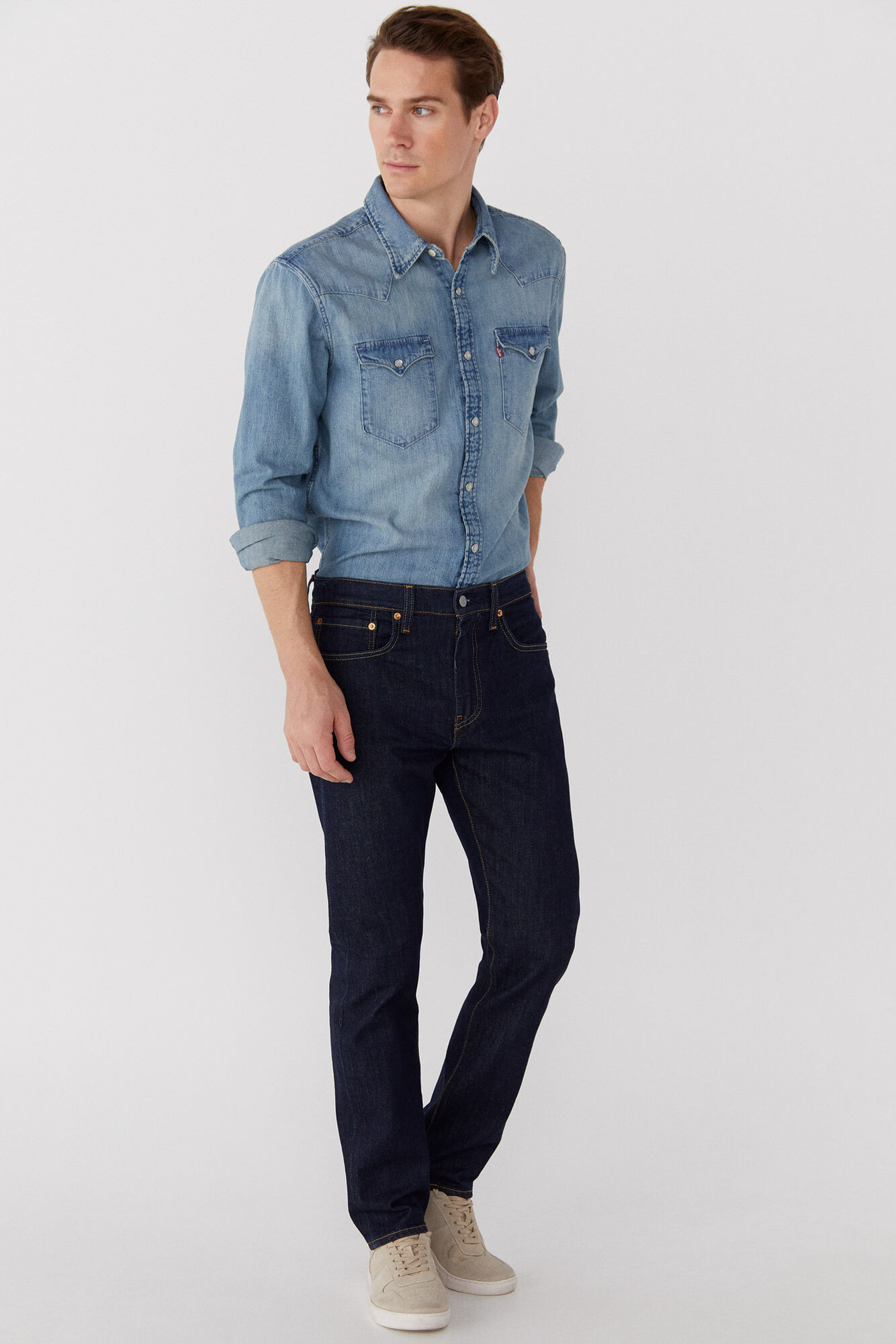 Calça jeans Levi's™ 502™ com corte afunilado