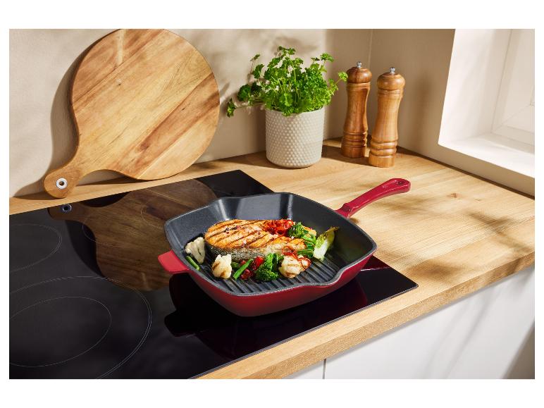 Gietijzeren grillpan 24 cm