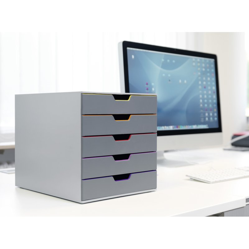 Module de classement Durable Varicolor® 5 tiroirs