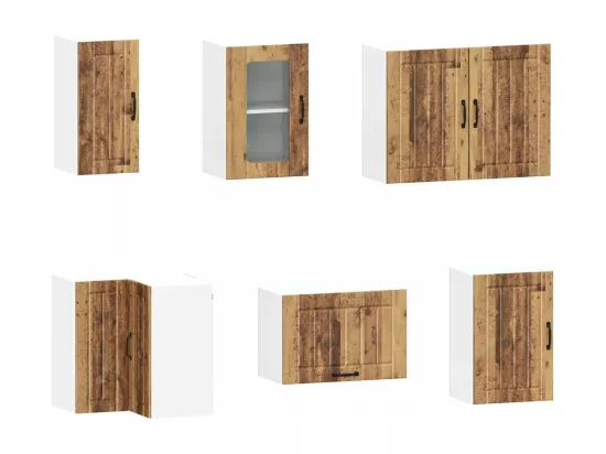 Ensemble d'armoires de cuisine 11 pcs Kalmar bois d'ingénierie