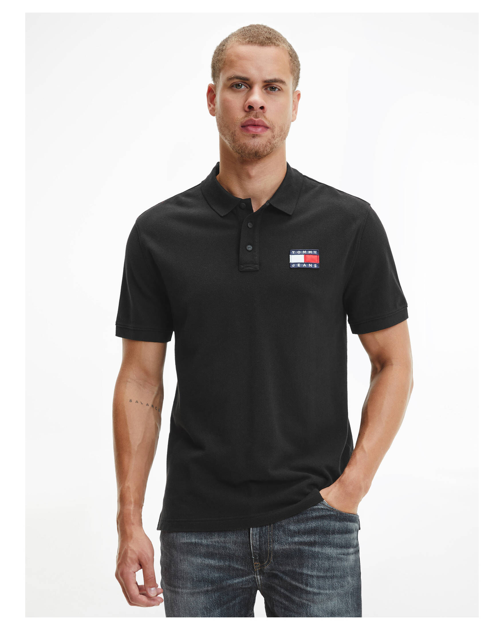 Tommy Jeans| Herren Poloshirt Kurzarm