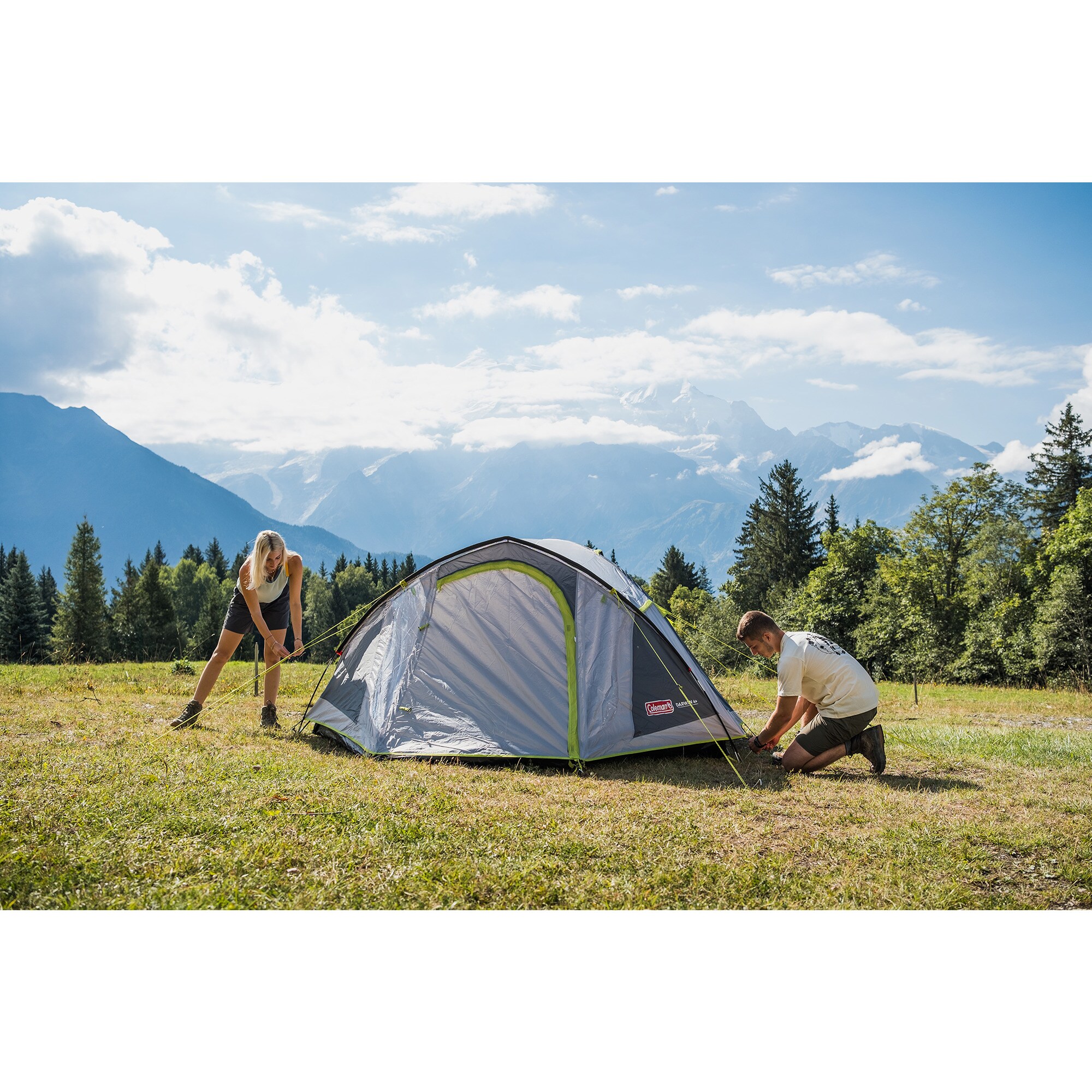 Coleman Zelt 3-Personen-Kuppelzelt Darwin 4 Plus