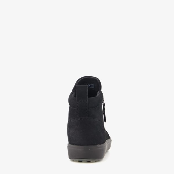 ECCO leren dames boots zwart