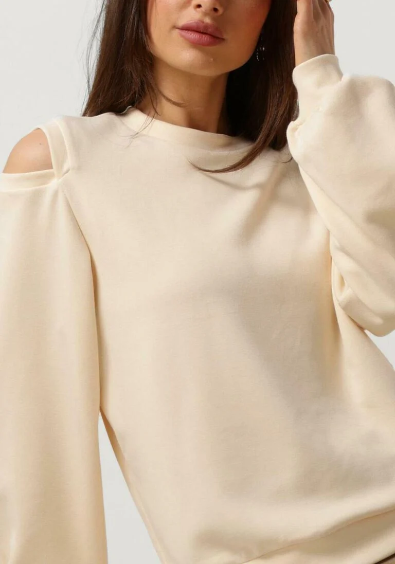 AAIKO gebroken wit aaiko sweater gioya vis 436