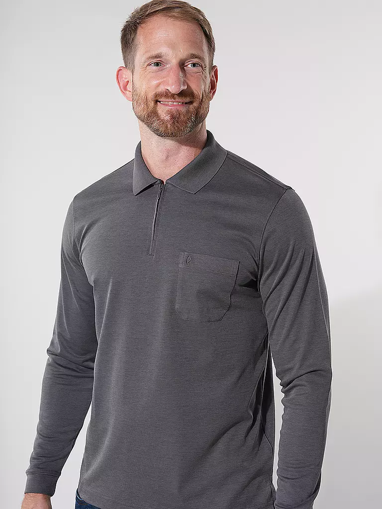 RAGMAN Poloshirt  grau