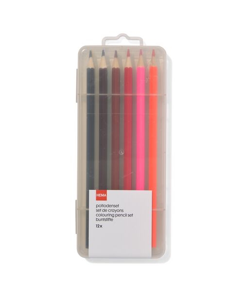 12 crayons de couleur