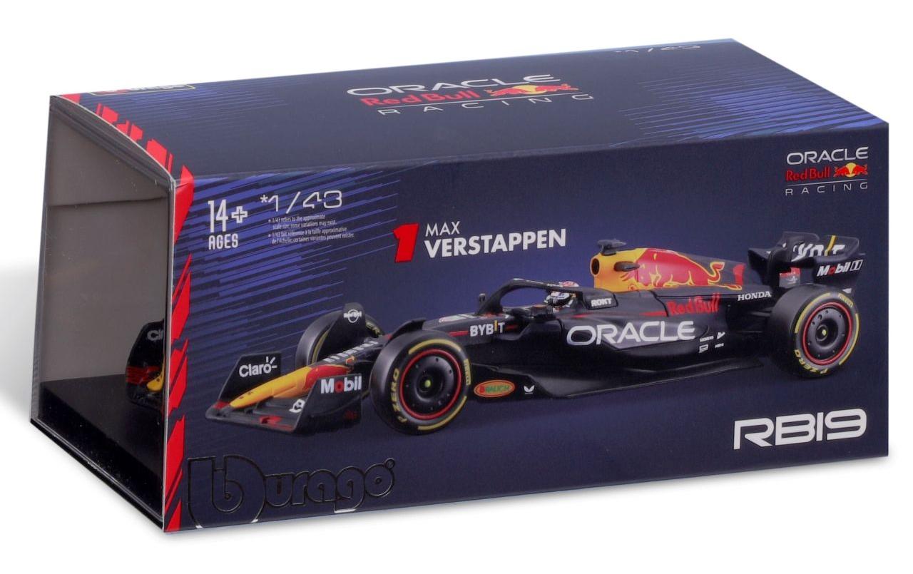 Red Bull Racing F1 RB19 Verstappen 2023 1:43Sammlermodell im Massstab 1:43